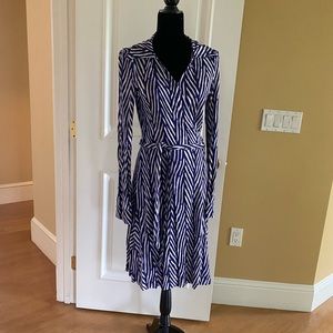 DIANE VON FURSTENBERG Julie Wrap Silk Dress
